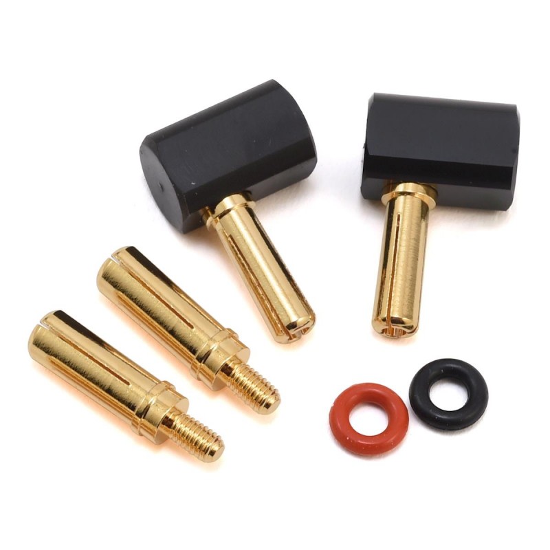 YEAWPT-0121- Yeah Racing 4mm & 5mm Bullet Angled Connector Set